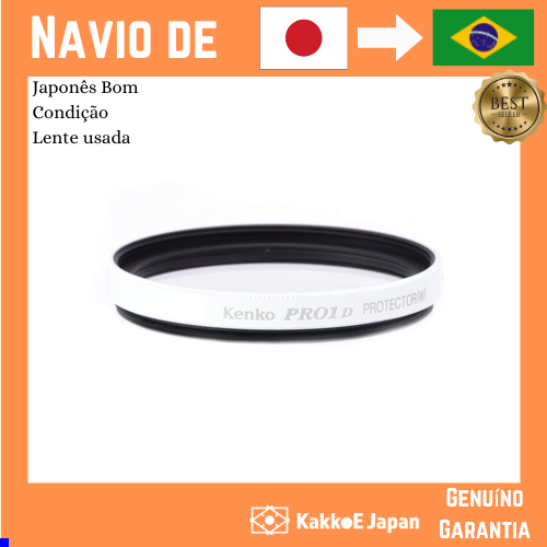 Kenko Gloss Color Frame Filter Proteção de lente branca 240533 [Direto do Japão]