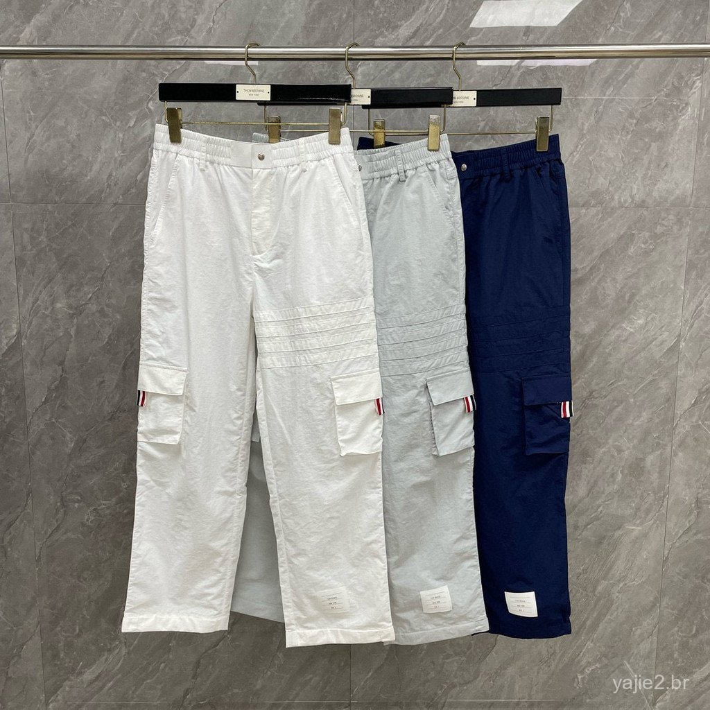 11P8 Classic four-stripe casual workwear double-pocket trousers, stylish and versatile, trendy