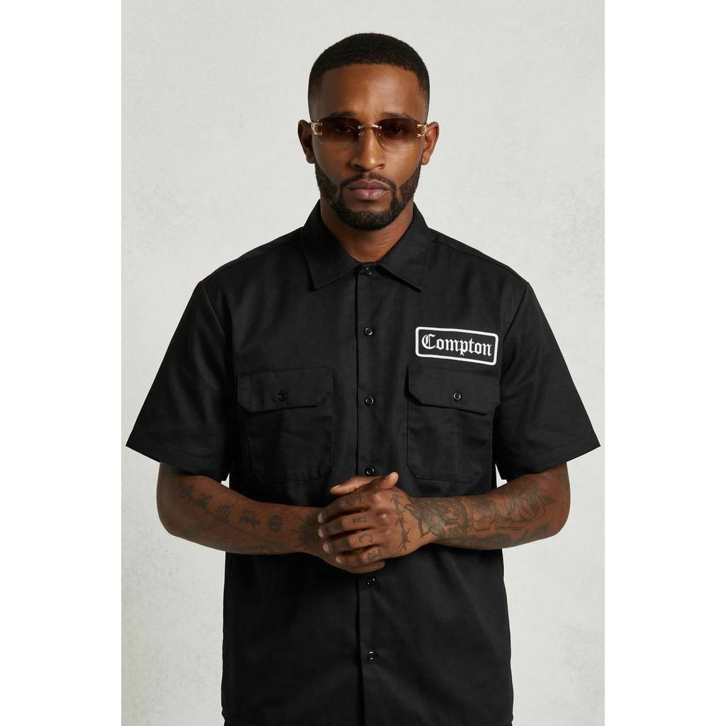 Camisa Work Shirt Compton Preta
