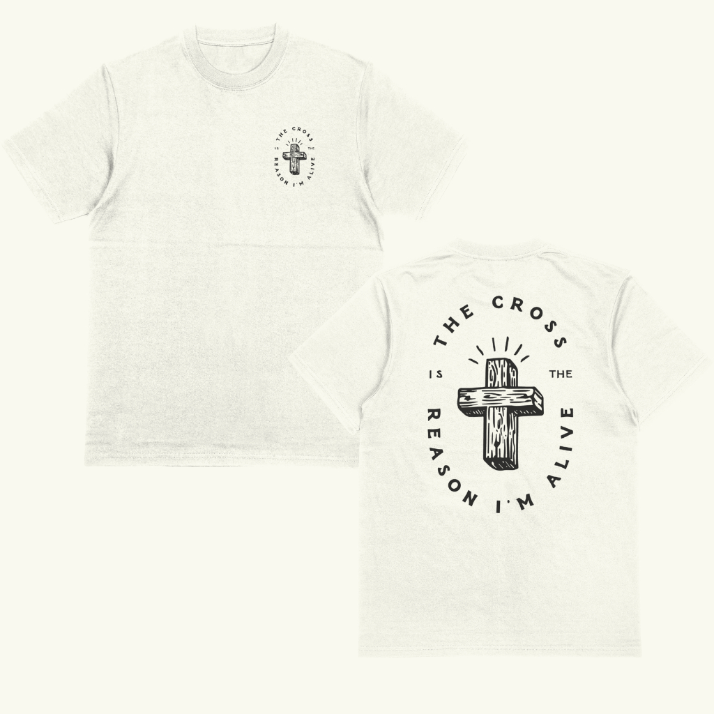 Camiseta Unissex Streetwear The cross, Cruz, Jesus Estampa Premium Unissex Algodão P AO G1
