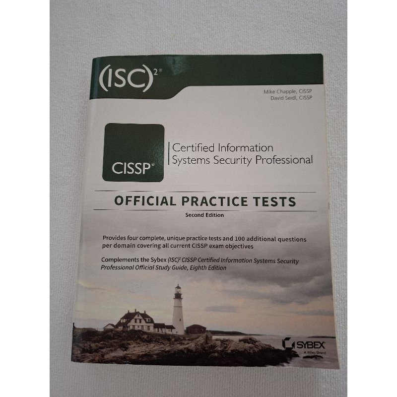 ISC 2 CISSP OFFICIAL PRACTICE TESTS MIKE- CHAPPLE- USADO