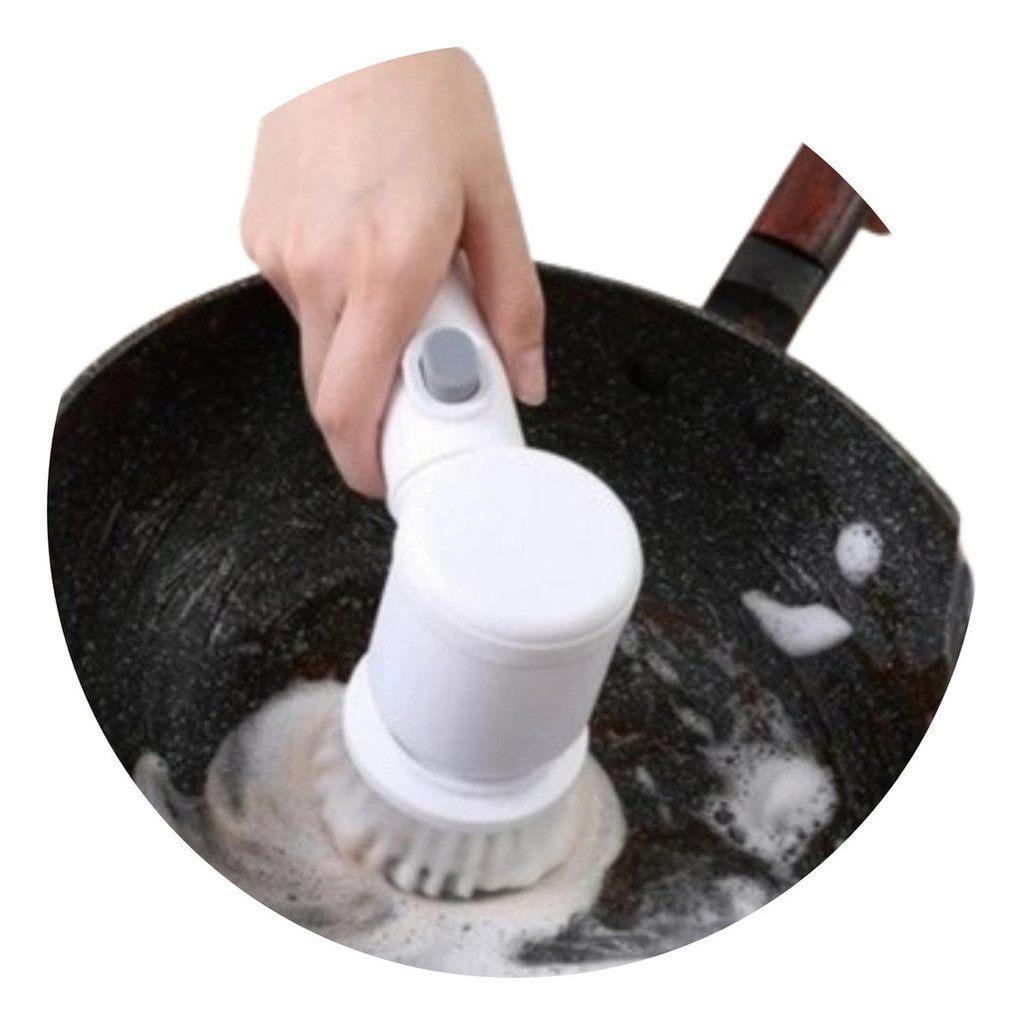 Escova Eletrica Multiuso Portátil Limpeza Pesada Magic Wash