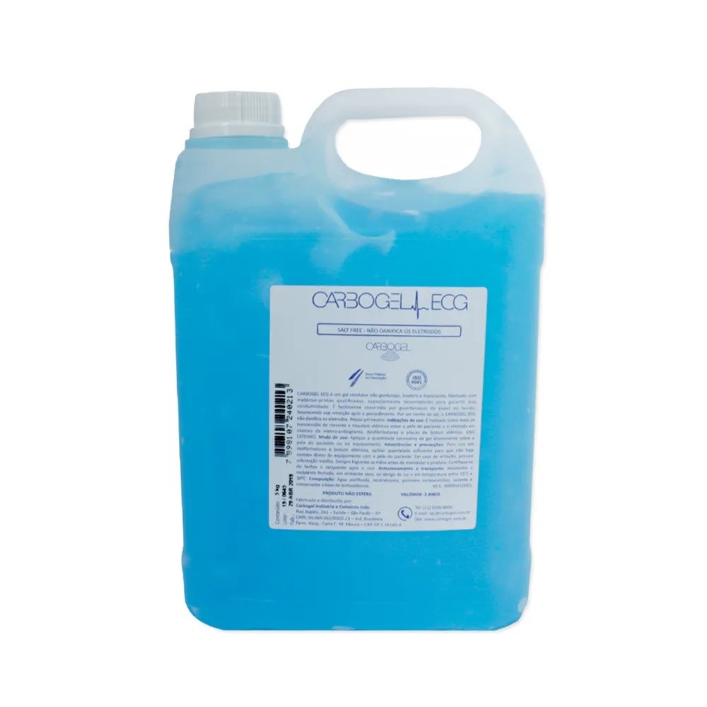 Gel P/Ecg 5Kg Azul Electron Plus - MULTIGEL