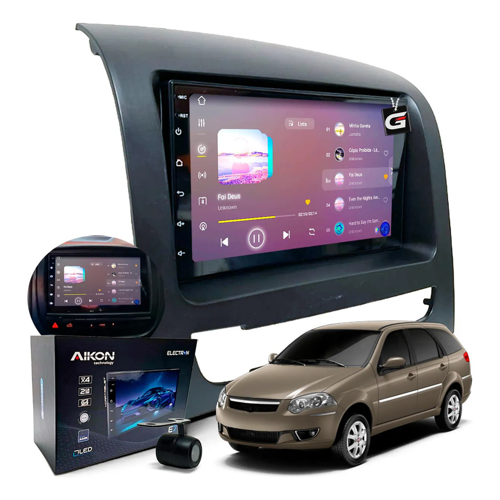 Kit Multimdia Eléctron 1.6ghz Carplay Palio Weekend 13 A 20