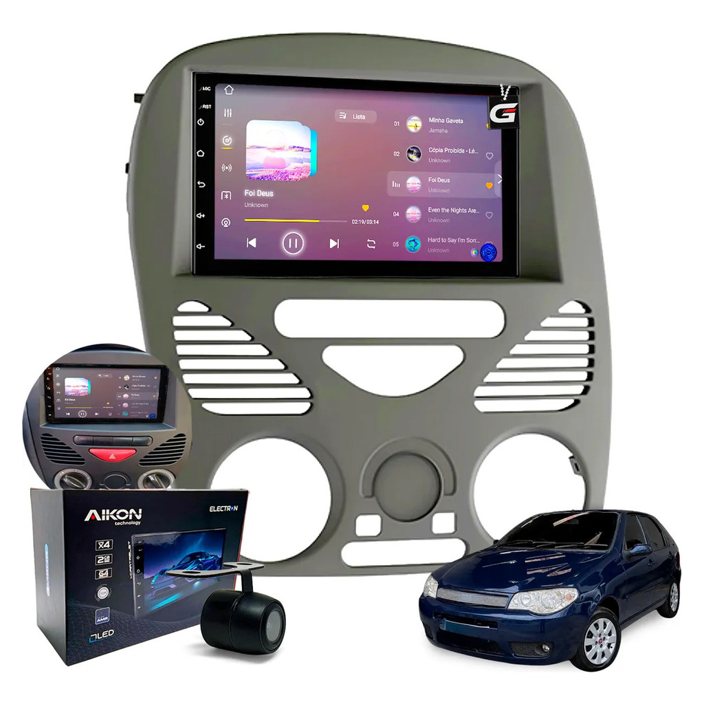 Kit Multimdia Eléctron 1.6ghz Aikon Carplay Palio G2 02 A 14
