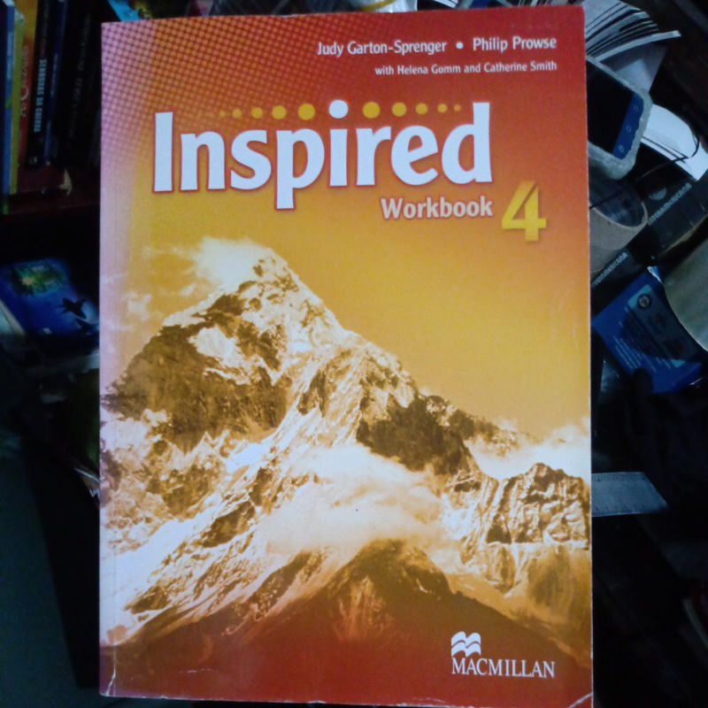 Livro - Inspired Workbook 4 - Judy Garton- Sprenger e Philip Prowse