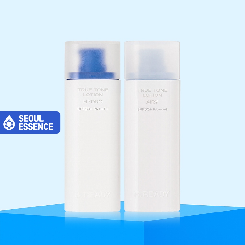 B.READY True Tone Lotion Hydro/Airy 40ml-(Homme , Man , Men , Guy) Loção Facial Hidratante Leve , Sem Óleo , Cuidados Diários Para Pele Fresca E Clara