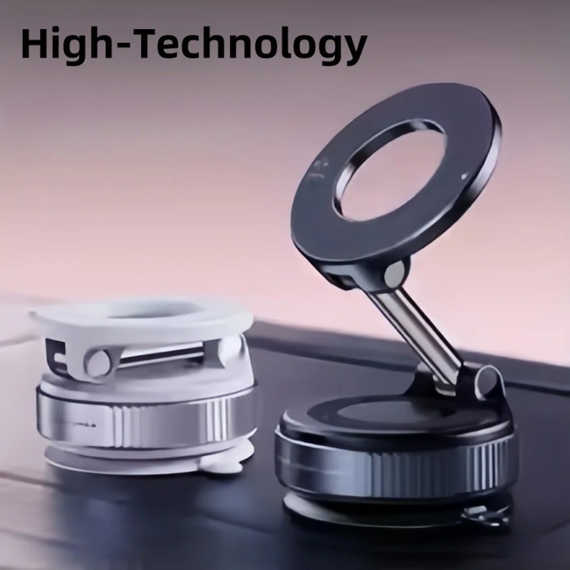 Rotativo 360 ° Suporte Magnético Para Telefone , Painel De Carro Ajustável , De Mesa Desktop , Banheiro