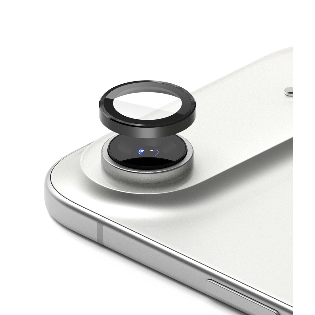 Ringke Camera Lens Frame Glass para iPhone Air Capa de Lente de Câmera com Moldura de Alumínio