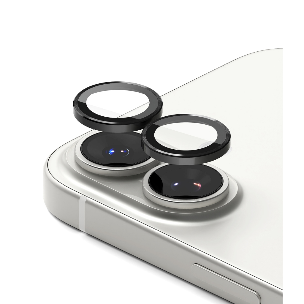 Ringke Camera Lens Frame Glass para iPhone 17 Capa para Lente de Câmera com Moldura de Alumínio