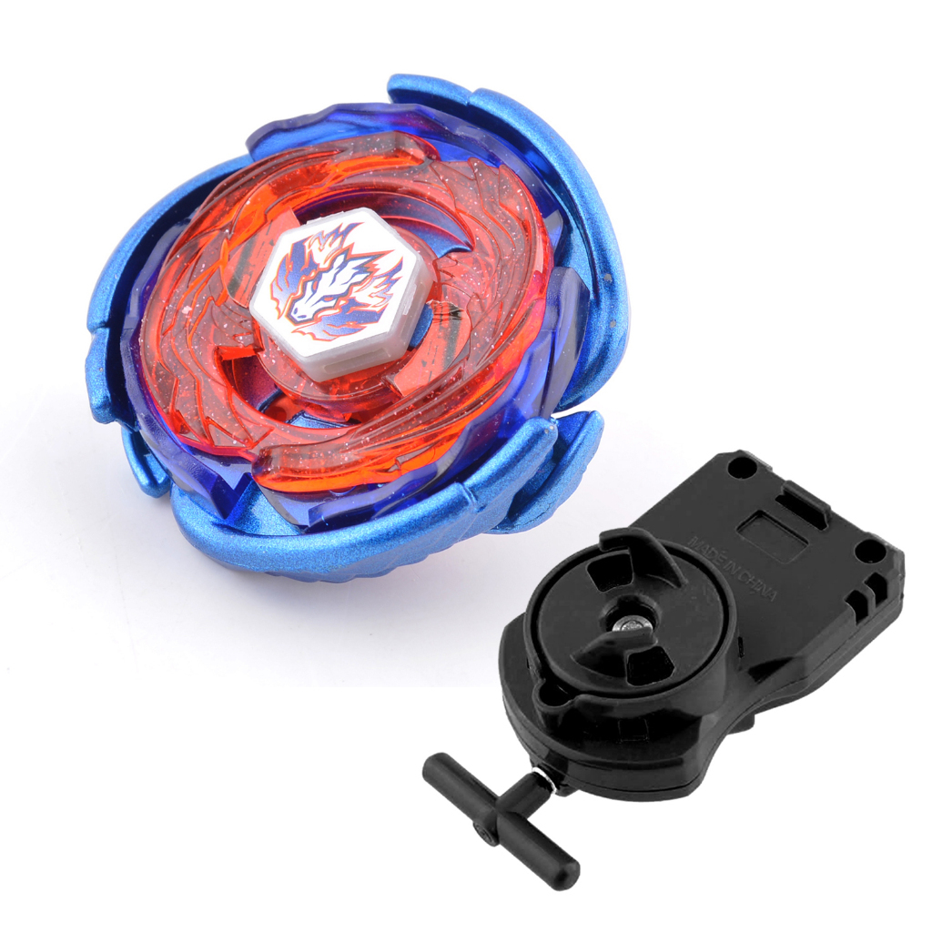 Bey Spinner Toy Big Bang Pegasus Black-Gold Blade Spinning Tops Gyro Battling Plus Pull-string Launcher Metal Fusion Fur
