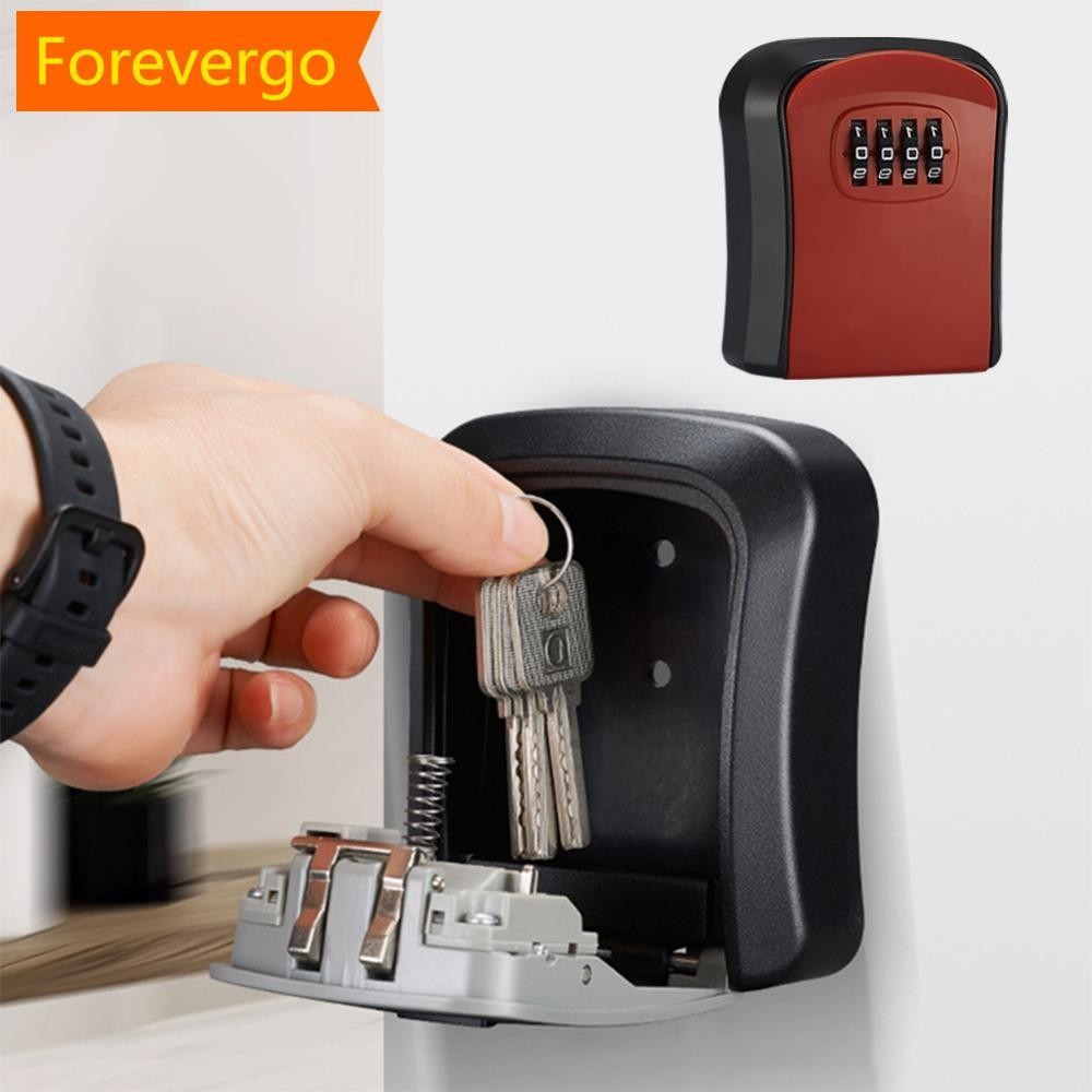 forevergo Password Lock Box Anti-theft Home Cat Eye Storage Management Decoração Senha Segura Caixa De Chave De Parede D