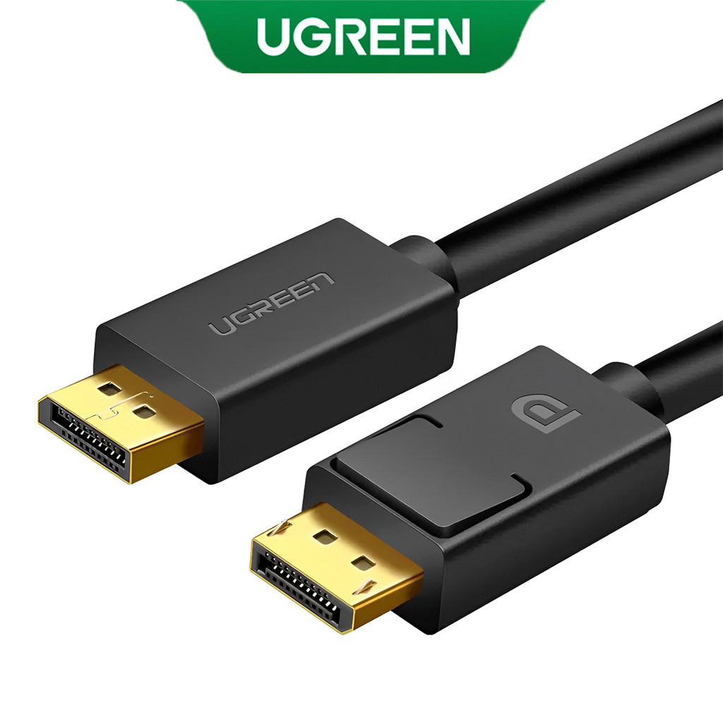 UGREEN Cabo DisplayPort 4k60Hz Macho/Macho 3Metros Preto