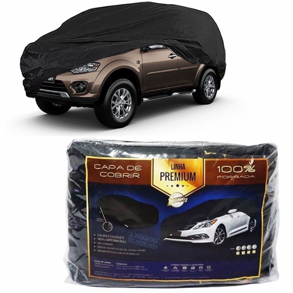 Capa Couro cobrir Mitsubishi Pajero Full Impermeável Forrada (XGG313)