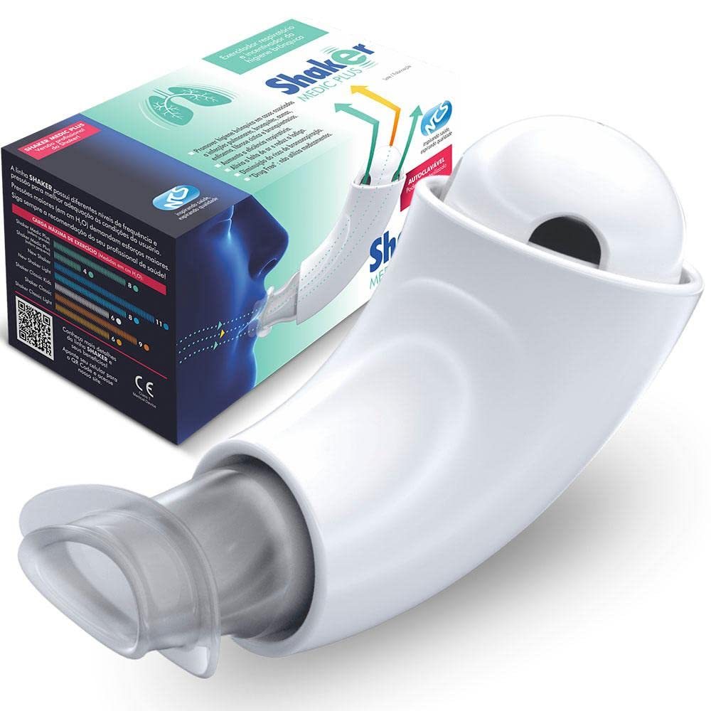 EXERCITADOR RESPIRATÓRIO SHAKER MEDIC PLUS