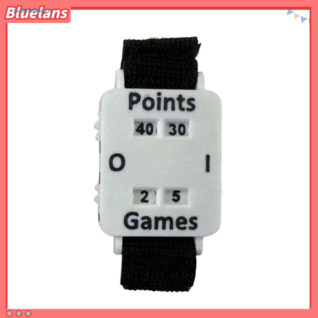 Portable Score Tracker Wrist Counter with Strap – Dial Indicator Scoreboard for Pickleball Tennis Racket and Padel Eas