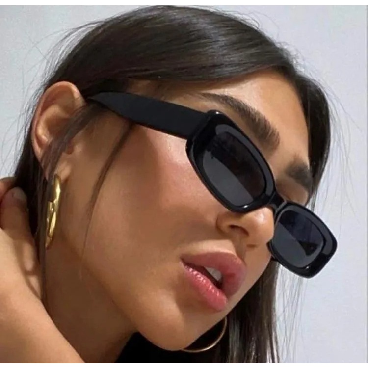 Óculos De Sol Retrô Vintage Proteção UV Unisex Moda Blogueira