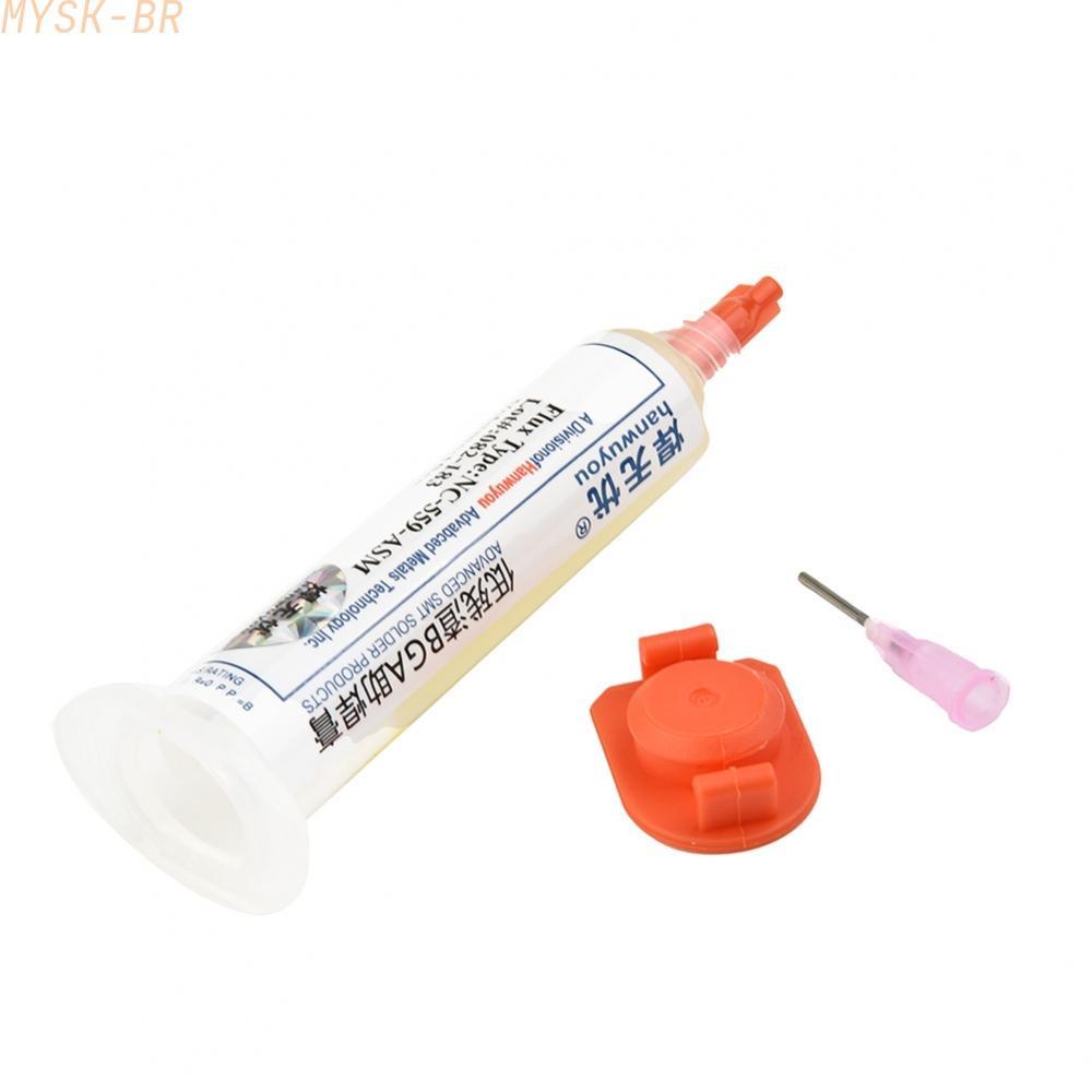 [MYSK]Paste For BGA CSP Ch 10CC Free Hot Flux Lead Soldering 1pcs NC-559-ASM