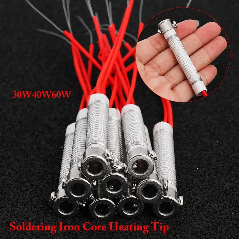 High quality External heat Metalworking accessory Heating Element Replacement Weld Equipment Soldering Iron Core Welding