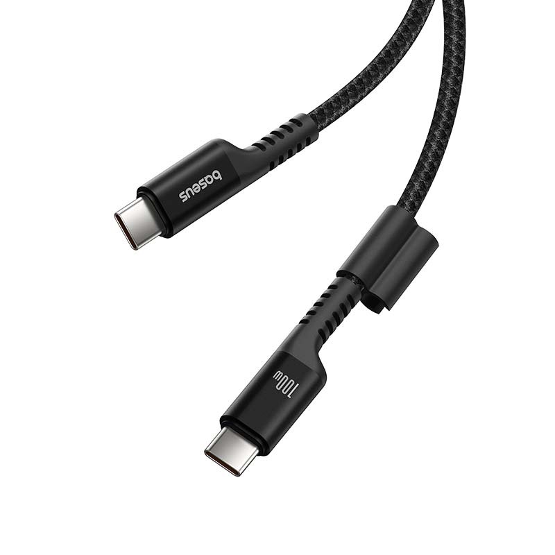 Cabo De Carregamento Rápido Baseus Fish-Eye 100W USB-C Para