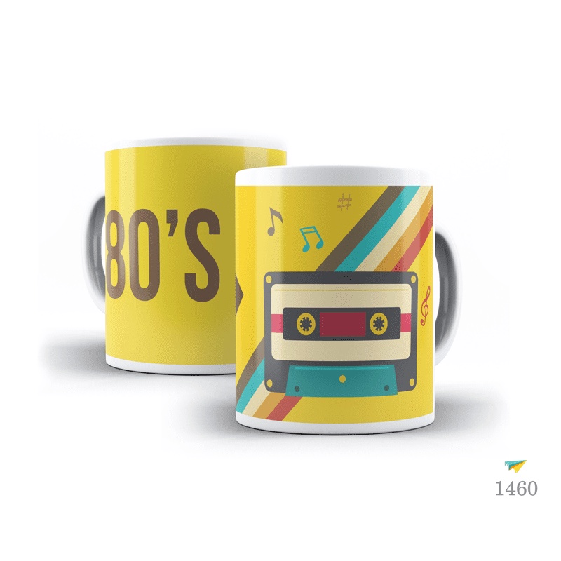 Caneca Personalizada Vintage Fita K7 Modelo 05