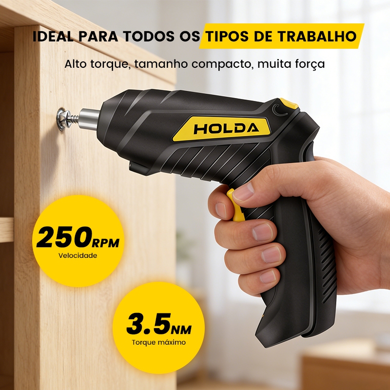 Lightweight USB Rechargeable Household Screwdriver Set with Case, Portable Design