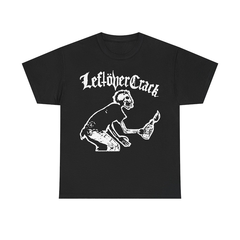 Music.Soul Camiseta Unissex Leftover Crack Choking Victim Star Fucking Hipsters Against All Authority The Infested Es...