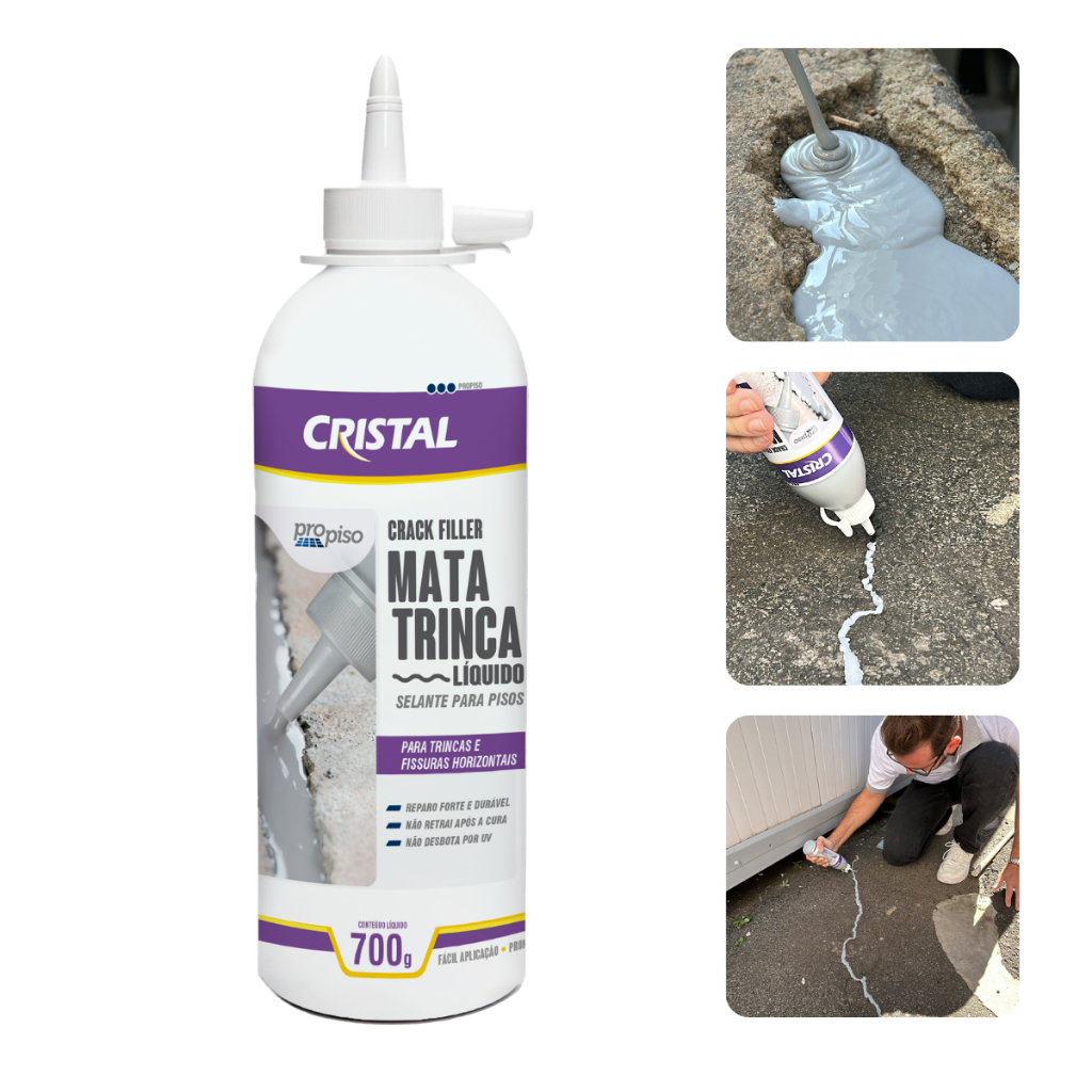 Selante Mata Trinca Líquido Crack Filler Cristal - 700g