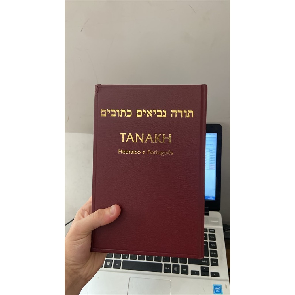 TANAKH - HEBRAICO E PORTUGUÊS autor ED. THE FIRST EDITION HEBREW SCRIPTURES
