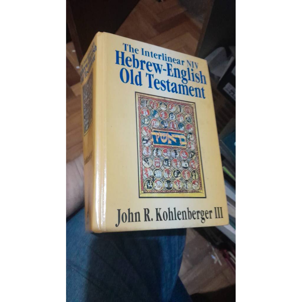 The interlinear NIV hebrew-english old testament de J. R. Kohlenberger (ed) 8071152