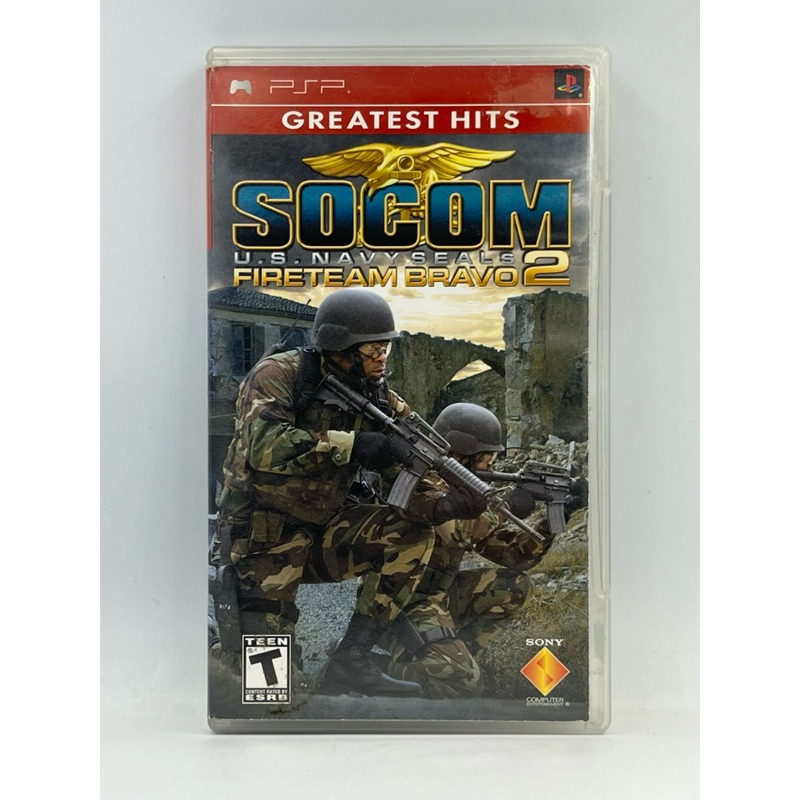 SOCOM Fire Team Bravo 2 PSP (SEMINOVO) MÍDIA FÍSICA