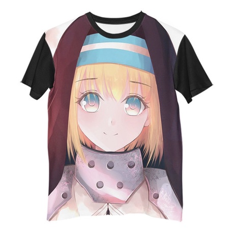 Br Camisa Camiseta Anime Force Fire Iris Blonde G0825