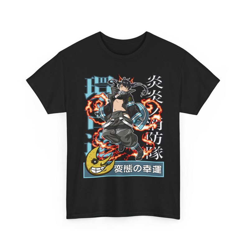 Camiseta Masculina Feminina Fire Force Tamaki Anime T-shirt Unissex Streetwear Envio Imediato