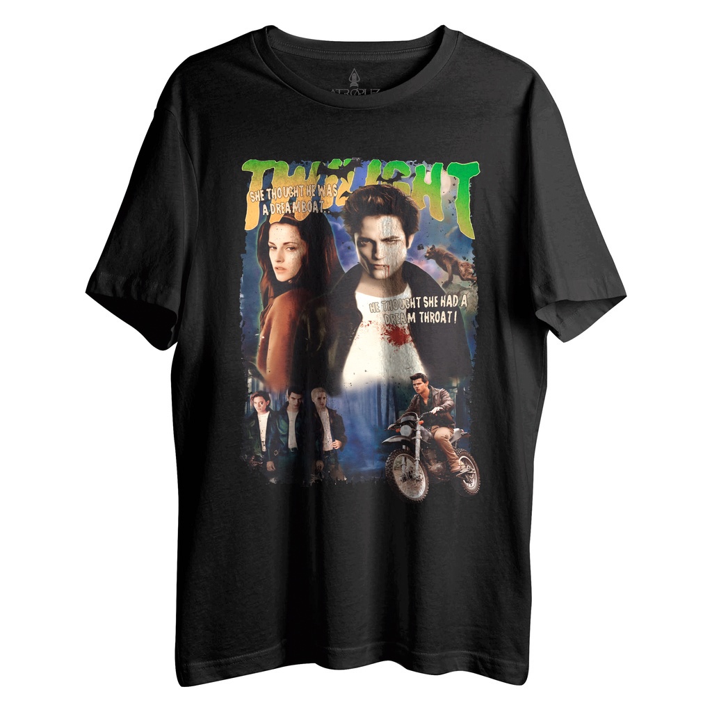 Camiseta Algodão Unissex Tshirt Twilight 90s Crepúsculo Robert Pattinson -GIAN.