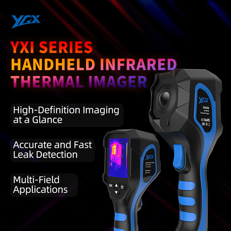 YRX YXI256 Câmera Térmica 256X192 Pixels Construção Termovisor PCB Circuito Piso Tubo De Aquecimento Teste YXI160 160X12