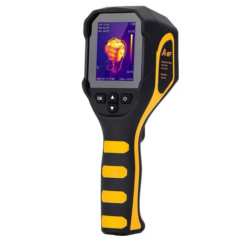 Câmera Termográfica A-BF RX-600 256x192 com Lente Macro Detector Térmico Infravermelho -20°C a 550°C Alta Precisão