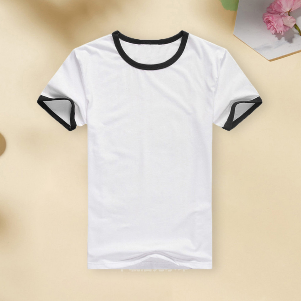 Men T-shirt Casual Short Sleeve Tee Men's Summer Sports Quick Dry Breathable Soft Sweat-absorbing O-neck Contrast Color