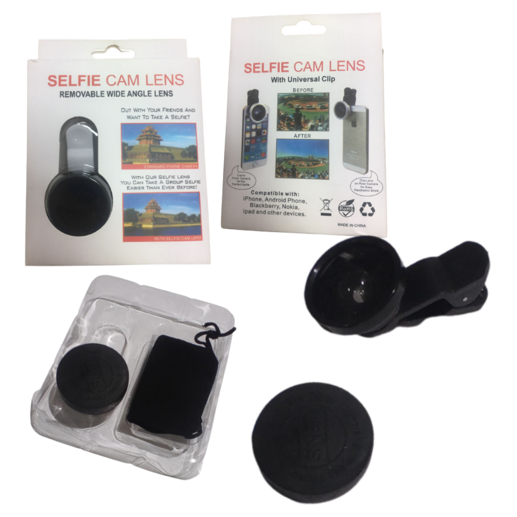 Kit Lente Fisheye olho de peixe para celular fotos 180 grau