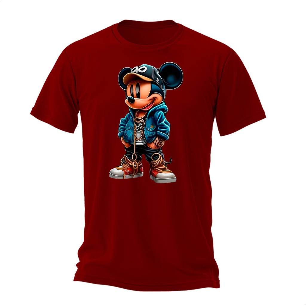 Camiseta Personalizada Desenho Estampada Mic key Lançamento
