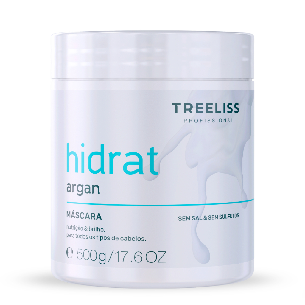 Máscara Hidratação Capilar Argan 500g Tree Liss
