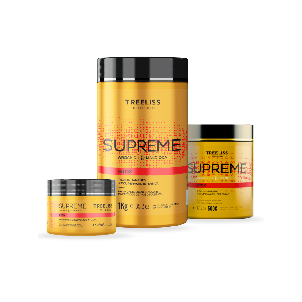 Alisamento Tratamento Btox Mandioca Supreme Tree Liss
