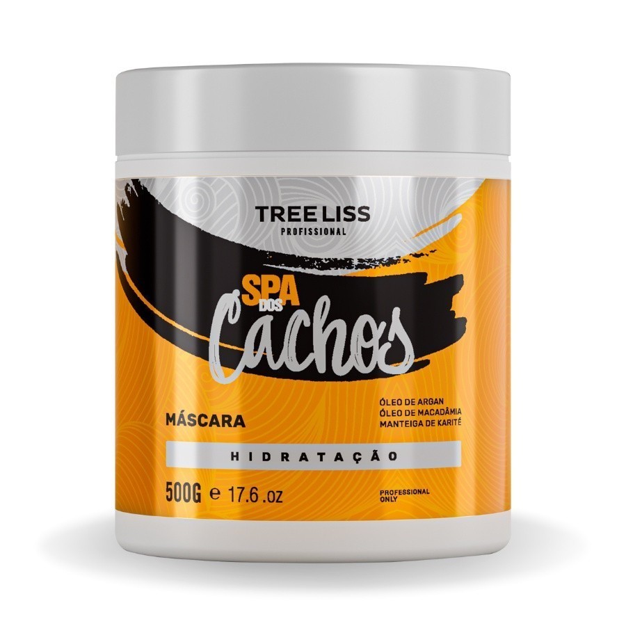 Máscara Hidratação Capilar Spa Dos Cachos Tree Liss