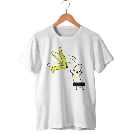 Camiseta Camisa Banana Casca Engraçado Funny Unissex