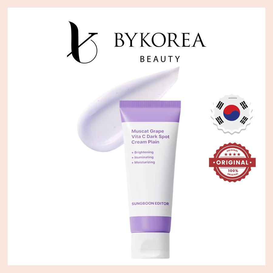 [DAISO] SUNGBOON EDITOR Muscat Grape Vita C Dark Spot Cream Plain 35ml