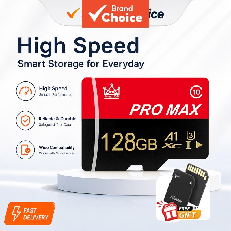 Pen drive USB portátil (10 unidades) 16GB 8GB 4GB, cartão SD mini 32GB 64GB 128GB para câmeras de monitoramento,
