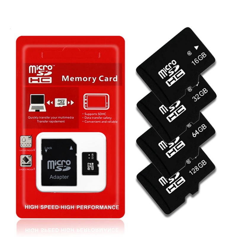 Cartão de memória Micro SD TF 128GB 1TB 64GB 32GB para celulares e câmeras de vigilância