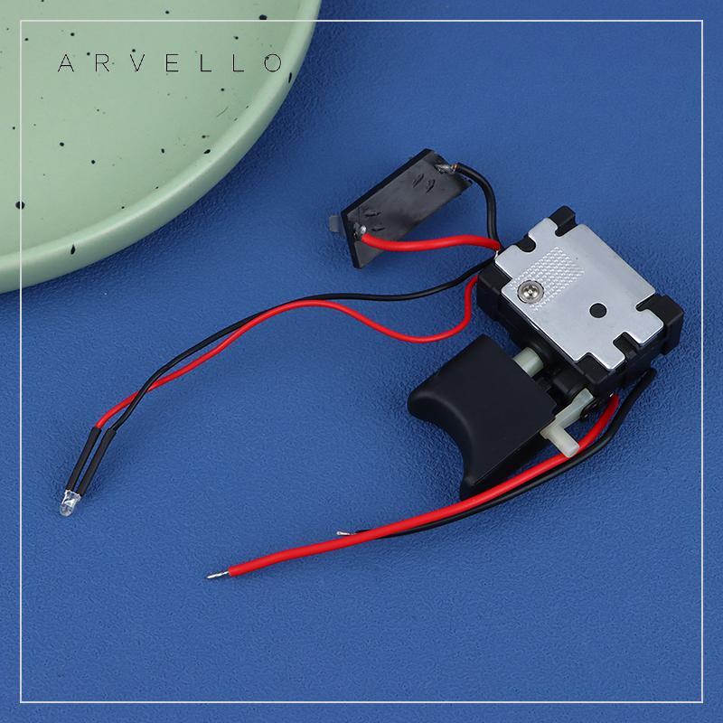 Arvello Electric Broca Controle De Velocidade À Prova De Poeira Interruptor De Gatilho De Botão DC Sem Fio
