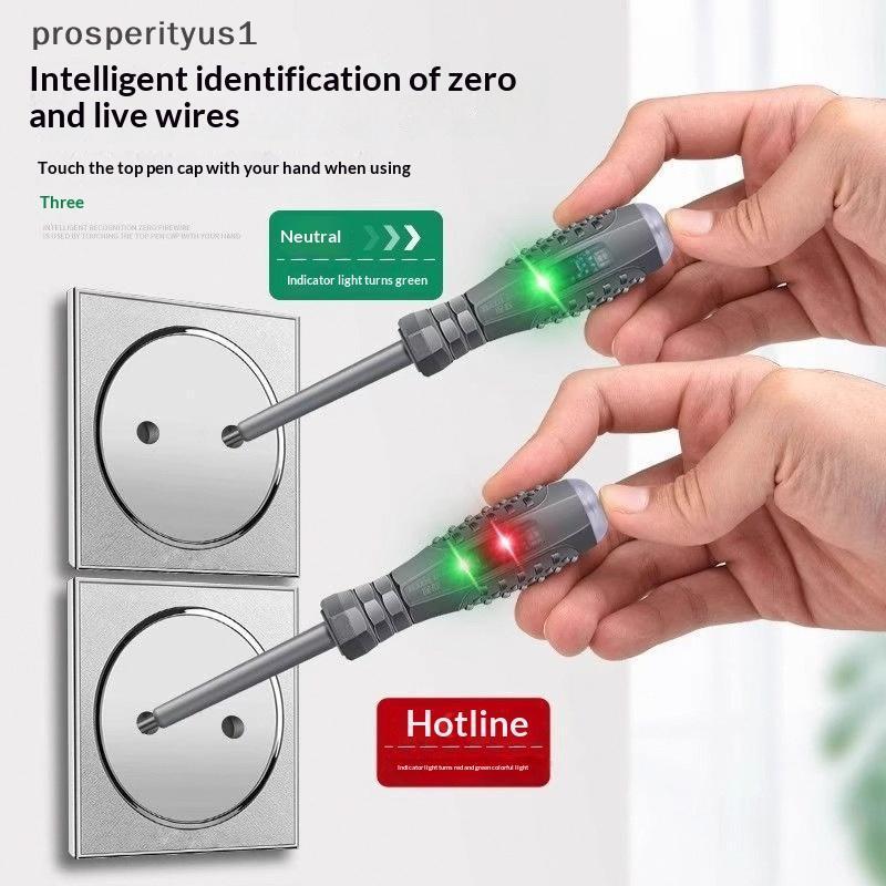 Chave De Fenda De Alto Torque 2 Em 1 PRS Electric Work Com Ponta Magnética Para Fácil Detecção De Tensão E Aperto ks TY