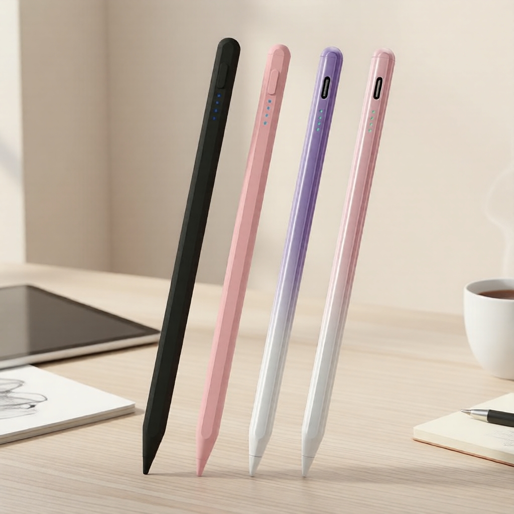 Caneta Stylus Universal TOILEUM – Toque suave de alta qualidade para iPad/iPhone, tablets Android, dispositivos Windows,