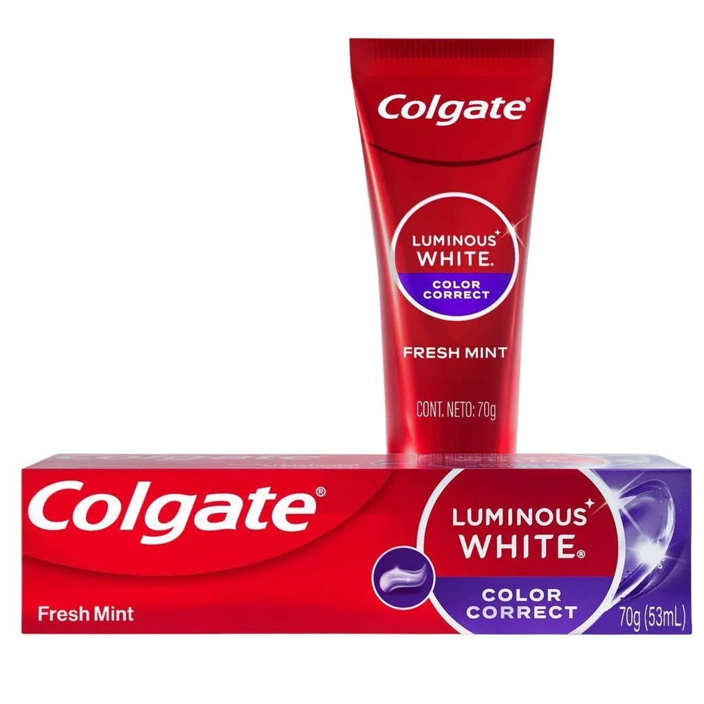 Creme Dental Colgate Luminous White Color Correct 70g